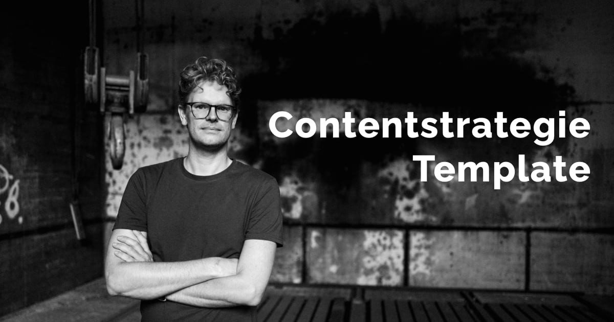 Template voor je contentstrategie